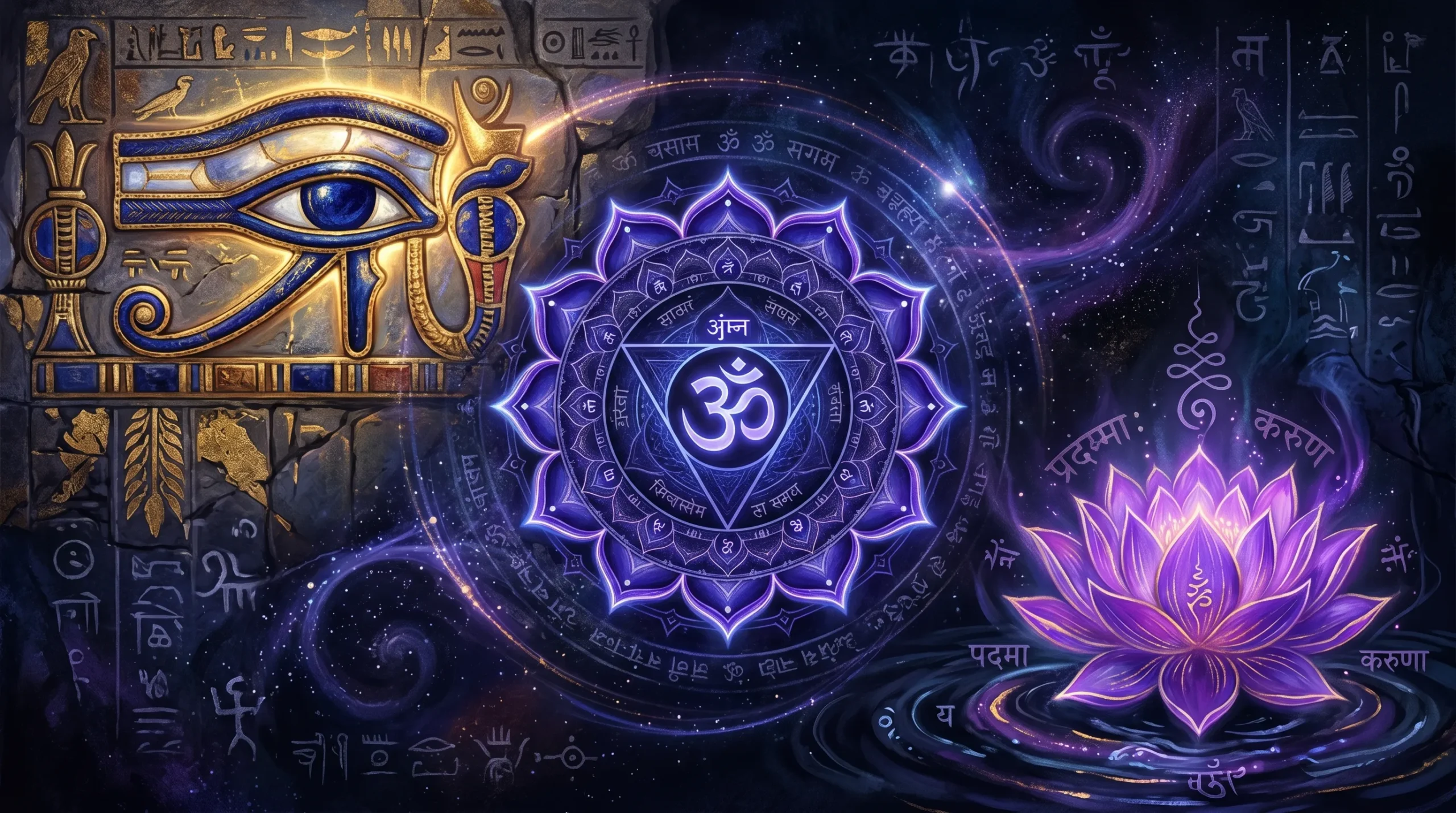Ancient traditions and the third eye — Eye of Horus, Ajna chakra, Buddhist inner vision