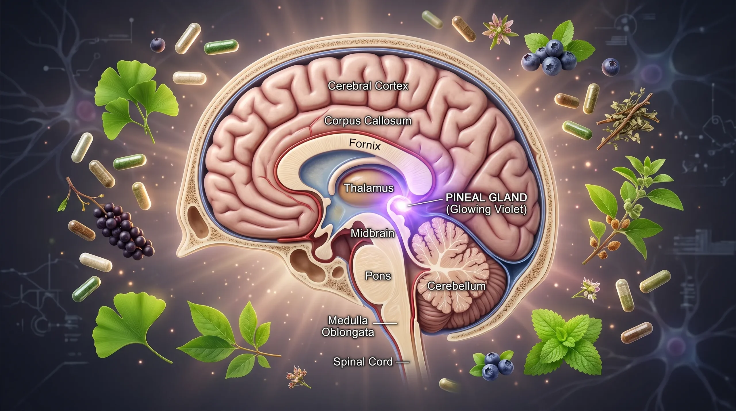 Understanding pineal gland supplements and their importance for third eye health