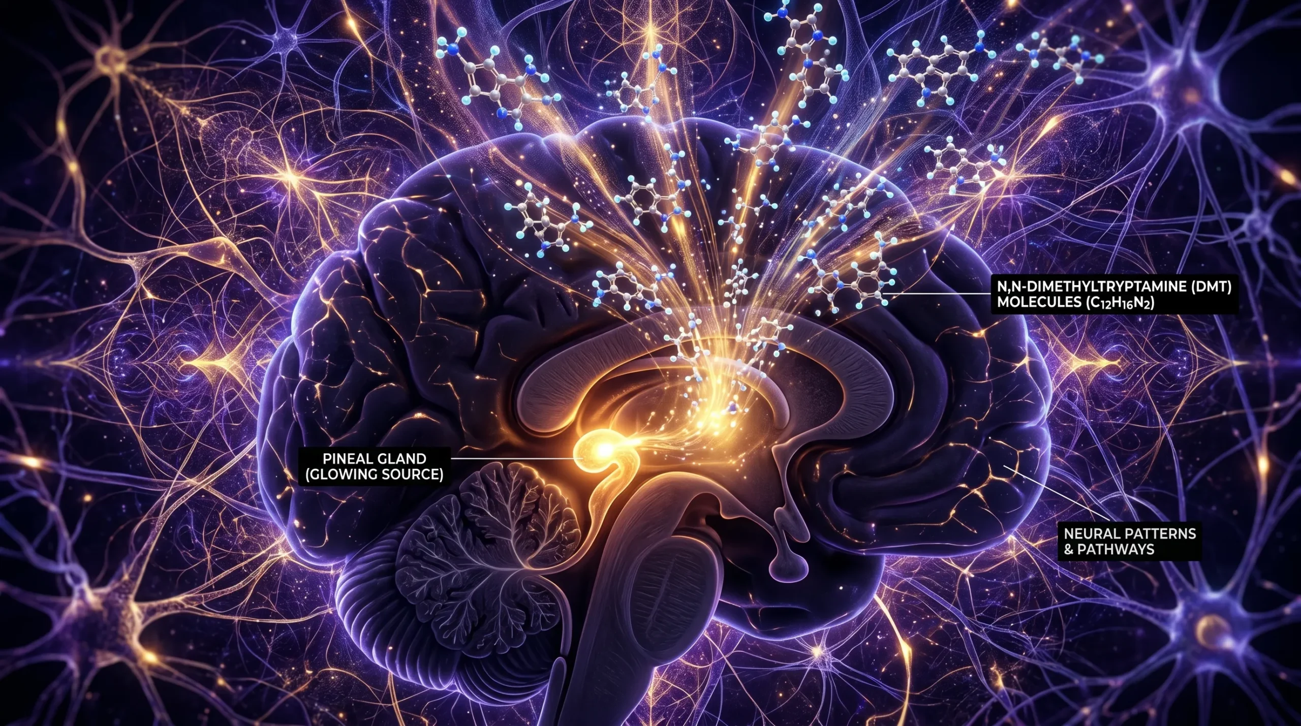 DMT and the pineal gland — scientific evidence and spiritual connections