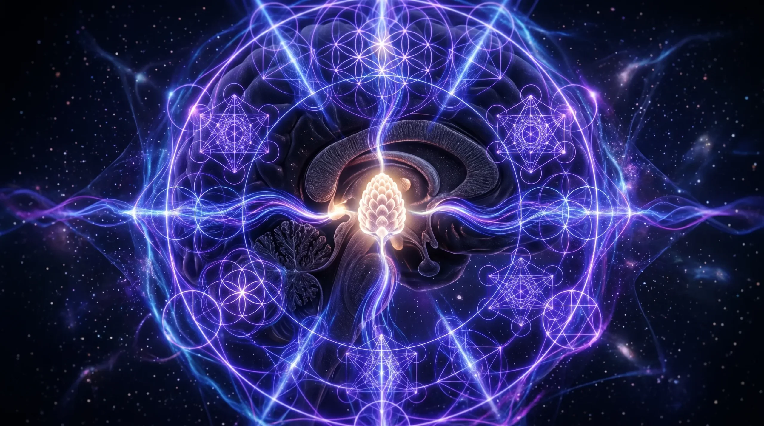 936Hz frequency and binaural beats for pineal gland activation
